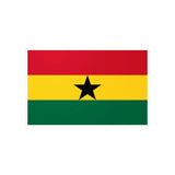 Autocollant Drapeau du Ghana en plusieurs tailles - Pixelforma 