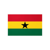 Autocollant Drapeau du Ghana en plusieurs tailles - Pixelforma