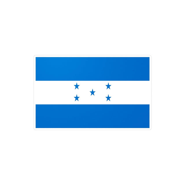 Autocollant Drapeau du Honduras en plusieurs tailles - Pixelforma