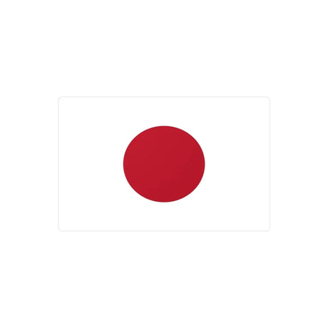 Autocollant Drapeau du Japon en plusieurs tailles - Pixelforma 