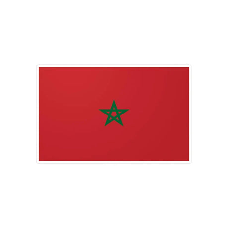 Autocollant Drapeau du Maroc en plusieurs tailles - Pixelforma 