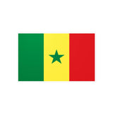 Autocollant Drapeau du Sénégal en plusieurs tailles - Pixelforma