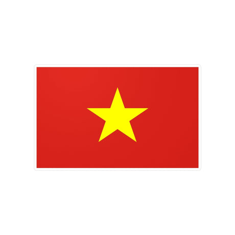 Autocollant Drapeau du Viêt Nam en plusieurs tailles - Pixelforma