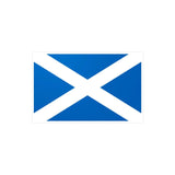 Autocollant drapeau écosse rectangulaire pvc résistant