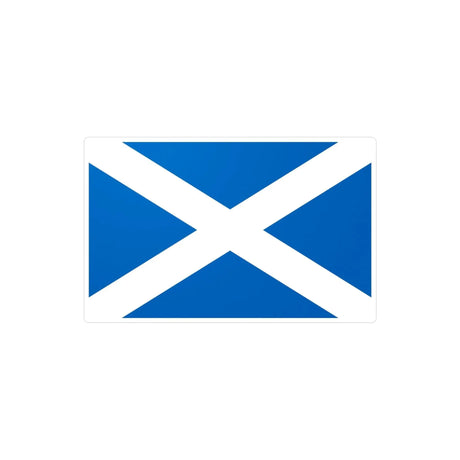 Autocollant drapeau écosse rectangulaire pvc résistant