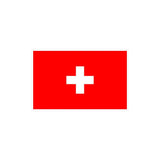 Autocollant Drapeau et armoiries de la Suisse en plusieurs tailles - Pixelforma 