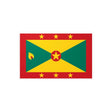 Autocollant drapeau grenade forme rectangle en pvc résistant