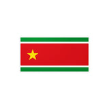 Autocollant drapeau guadeloupe rectangle pvc résistant