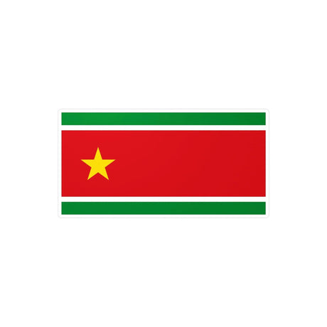 Autocollant drapeau guadeloupe rectangle pvc résistant
