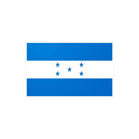 Autocollant drapeau honduras rectangle pvc résistant