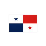 Autocollant drapeau panama rectangle pvc résistant