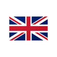 Autocollant drapeau royaume-uni rectangle pvc résistant