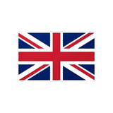 Autocollant drapeau royaume-uni rectangle pvc résistant