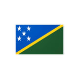 Autocollant drapeau salomon rectangle pvc résistant