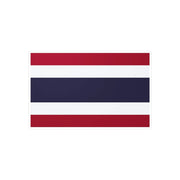 Autocollant drapeau thaïlande rectangulaire pvc résistant