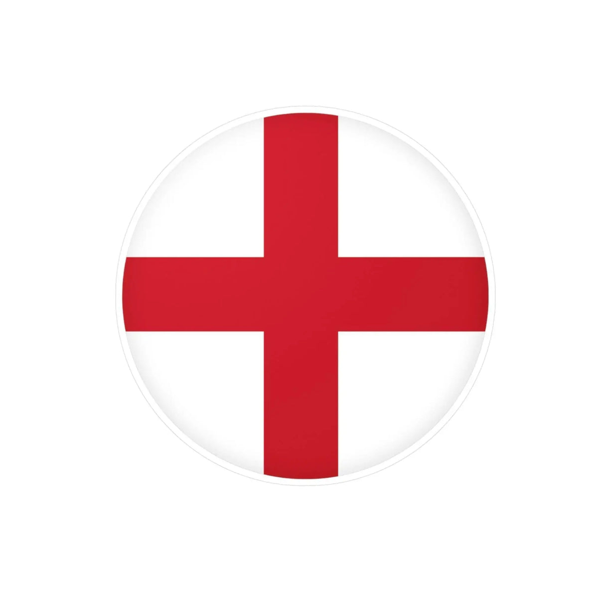 Autocollant rond drapeau angleterre pvc résistant