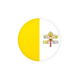 Autocollant rond vatican en pvc résistant à personnaliser