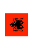 Fanion Table Drapeau Albanie en Polyester