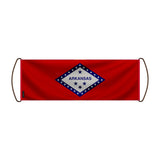 Bannière arkansas en polyester pour événements sportifs
