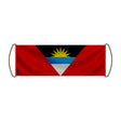 Bannière de défilement antigua-et-barbuda en polyester