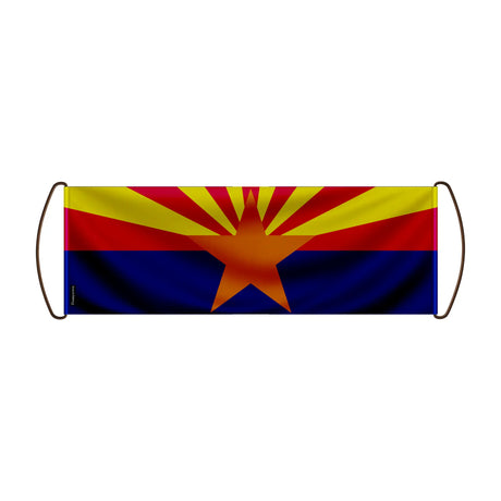 Bannière de défilement arizona polyester pour événements sportifs