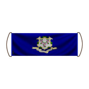 Bannière de défilement connecticut polyester événements sportifs