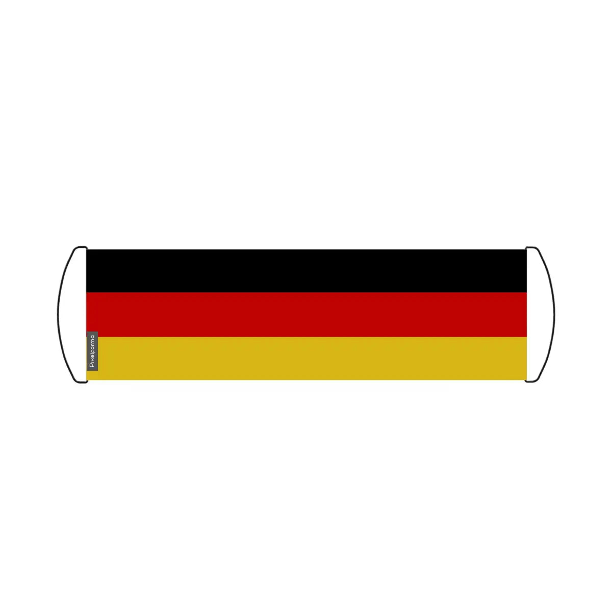 Bannière de défilement Drapeau Allemagne en Polyester - Pixelforma 