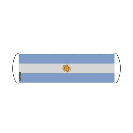 Bannière de défilement drapeau argentine en polyester - pixelforma