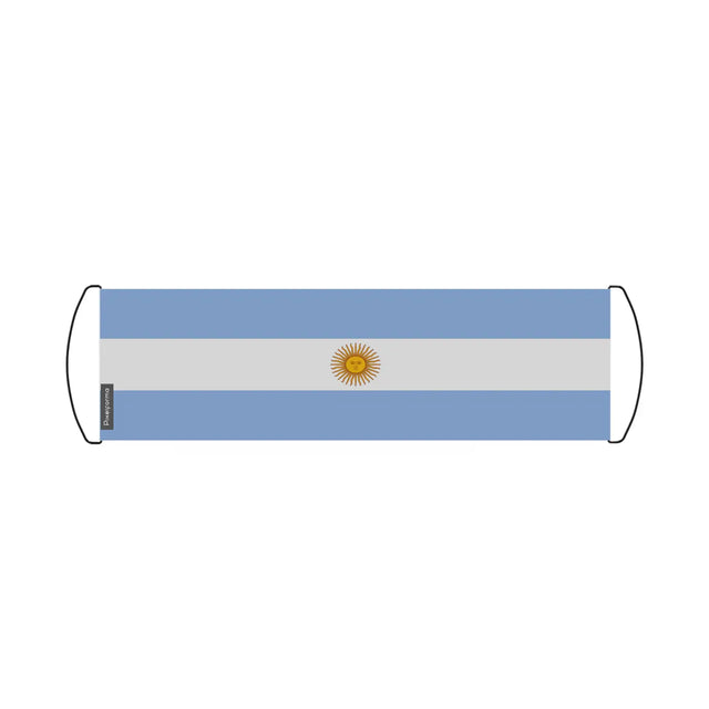 Bannière de défilement drapeau argentine en polyester - pixelforma