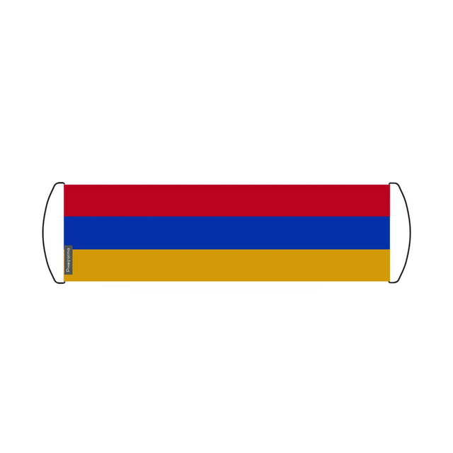 Bannière de défilement drapeau arménie en polyester - pixelforma