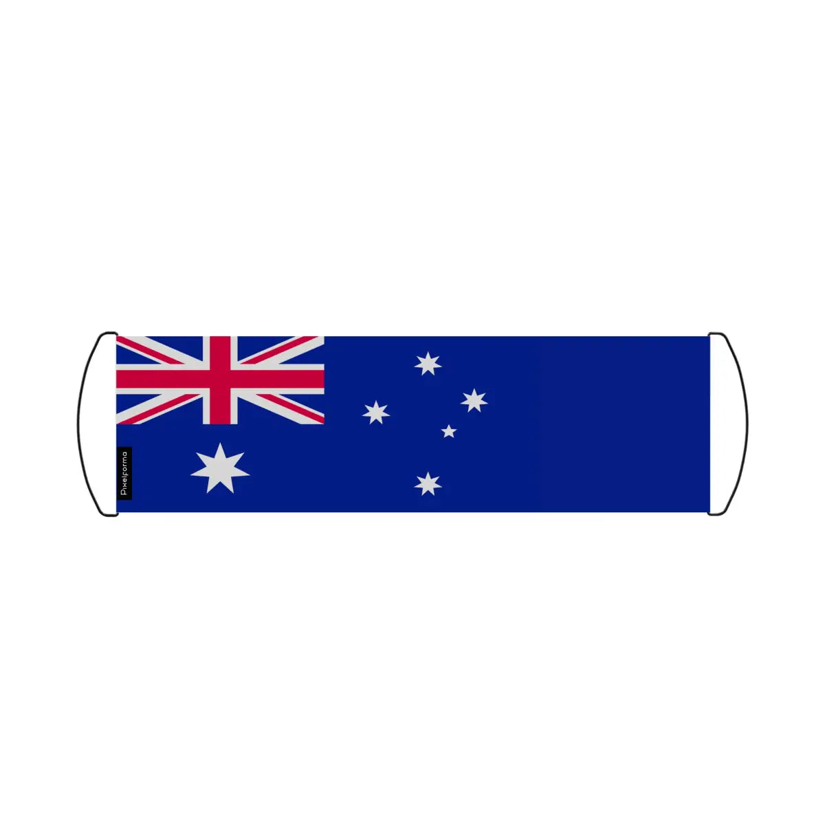 Bannière de défilement drapeau australie en polyester - pixelforma