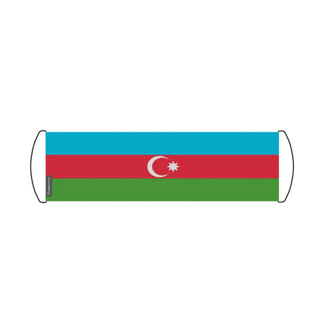 Bannière de défilement Drapeau Azerbaïdjan en Polyester - Pixelforma 