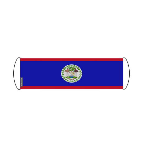 Bannière de défilement drapeau belize en polyester - pixelforma