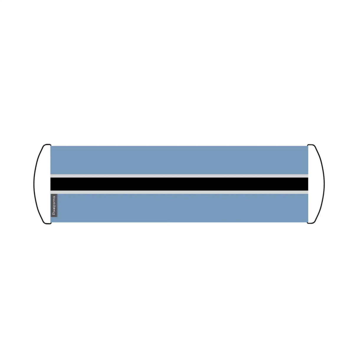 Bannière de défilement drapeau botswana en polyester - pixelforma