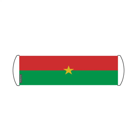 Bannière de défilement Drapeau Burkina Faso en Polyester - Pixelforma 