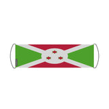 Bannière de défilement drapeau burundi en polyester - pixelforma
