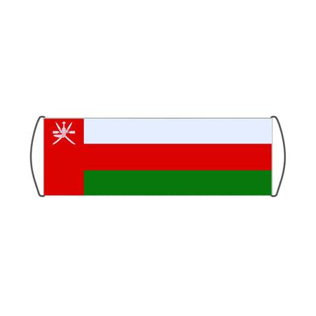 Bannière de défilement Drapeau d'Oman - Pixelforma