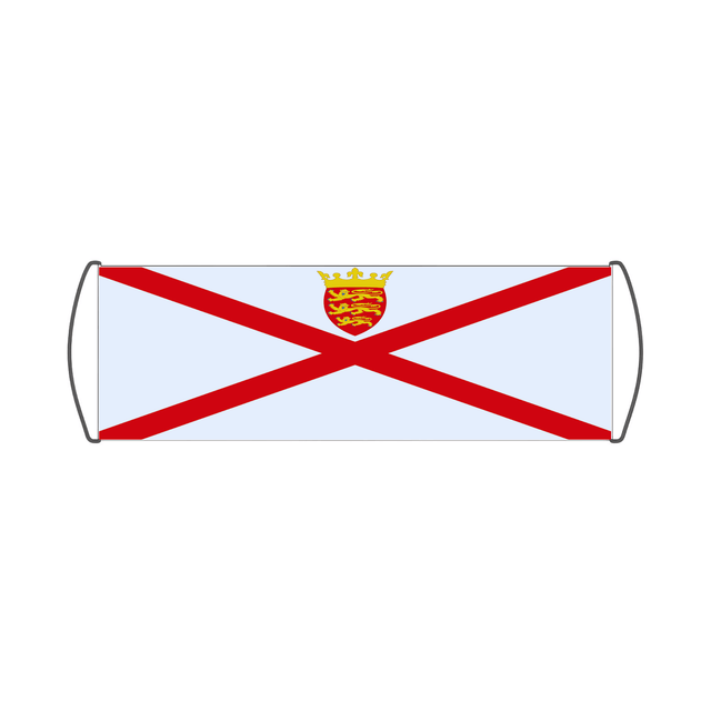 Bannière de défilement Drapeau de Jersey - Pixelforma 