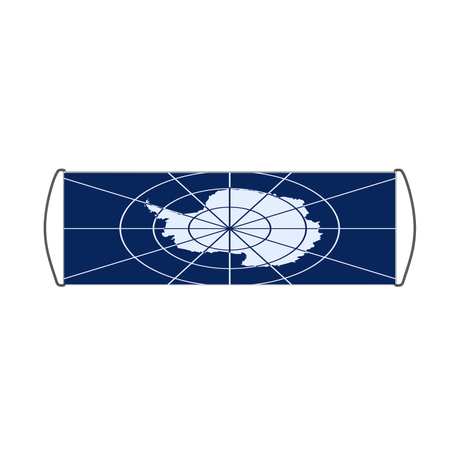 Bannière de défilement Drapeau de l'Antarctique officiel - Pixelforma 