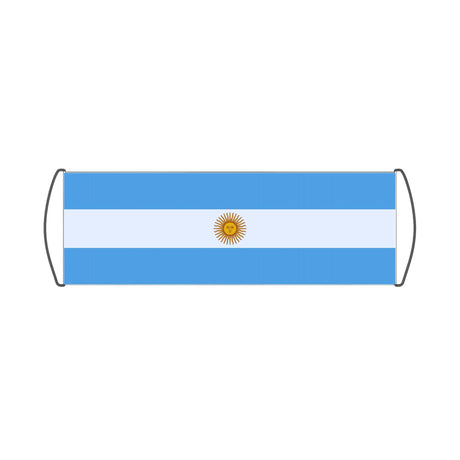 Bannière de défilement Drapeau de l'Argentine - Pixelforma