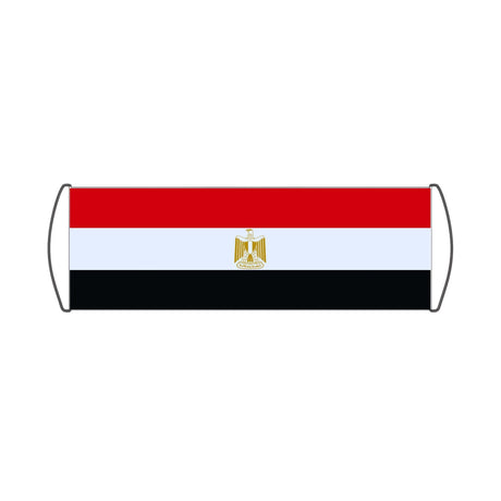 Bannière de défilement Drapeau de l'Égypte - Pixelforma