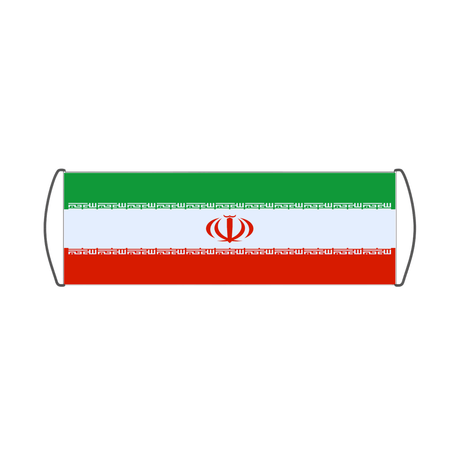 Bannière de défilement Drapeau de l'Iran - Pixelforma 