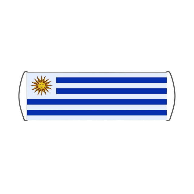 Bannière de défilement Drapeau de l'Uruguay - Pixelforma