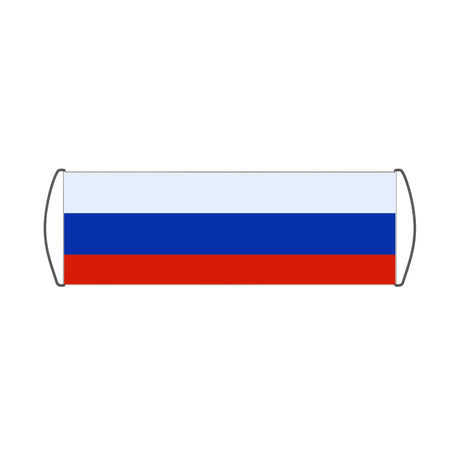 Bannière de défilement Drapeau de la Russie - Pixelforma