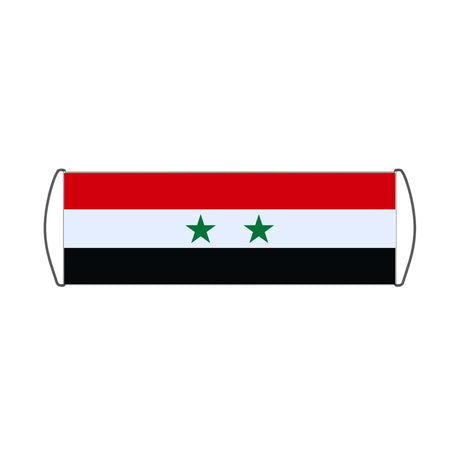 Bannière de défilement Drapeau de la Syrie - Pixelforma