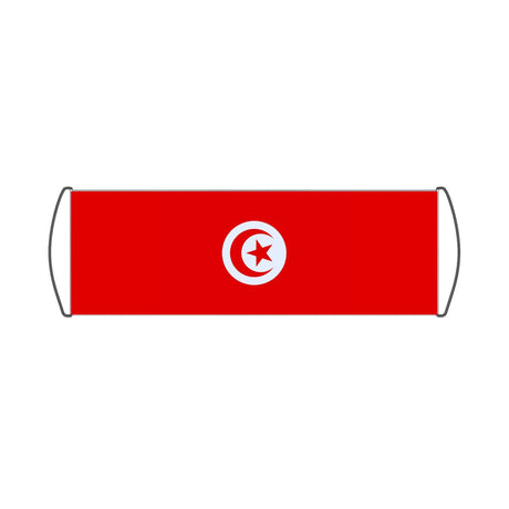 Bannière de défilement Drapeau de la Tunisie - Pixelforma