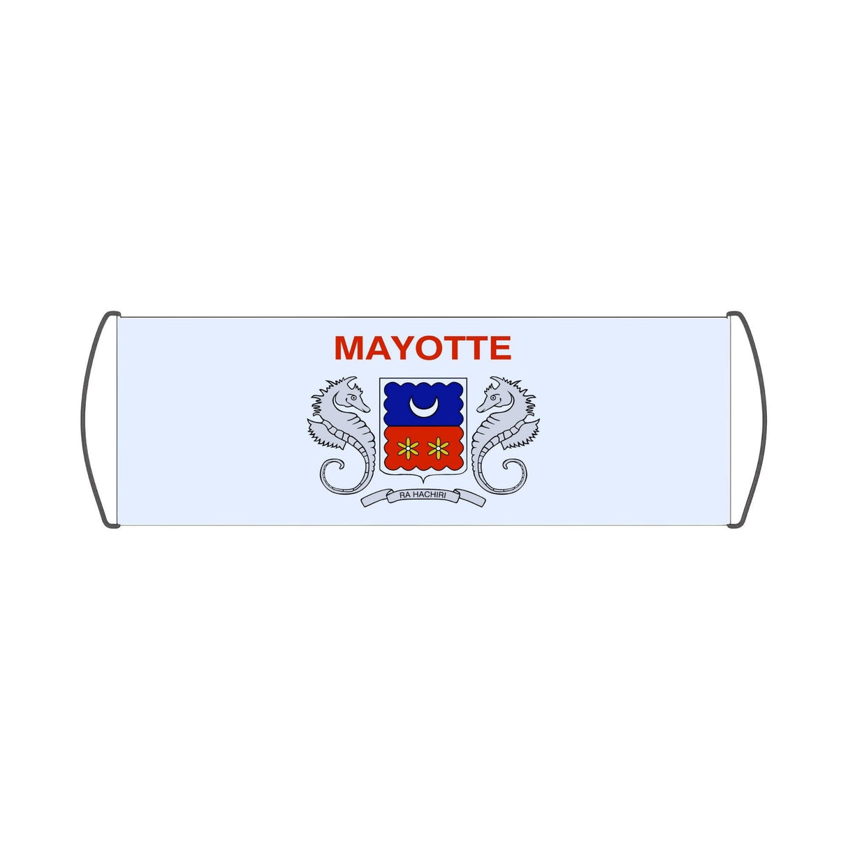 Bannière de défilement Drapeau de Mayotte - Pixelforma