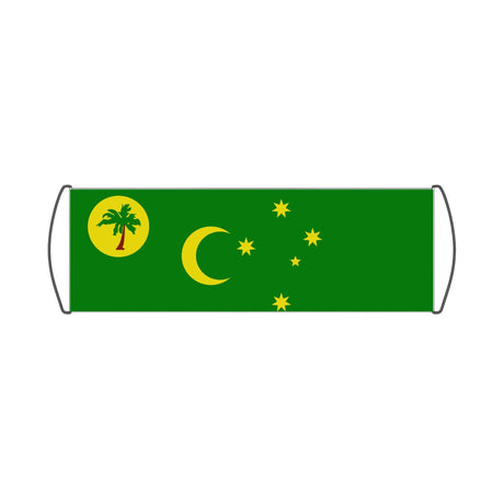 Bannière de défilement Drapeau des îles Cocos - Pixelforma