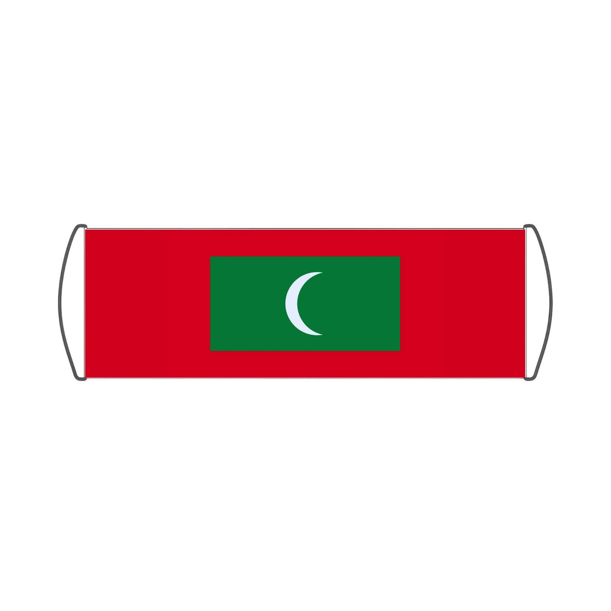 Bannière de défilement Drapeau des Maldives - Pixelforma