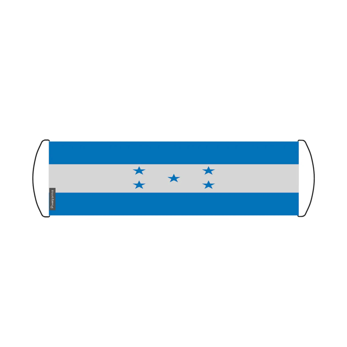 Bannière de défilement drapeau du honduras en polyester - pixelforma